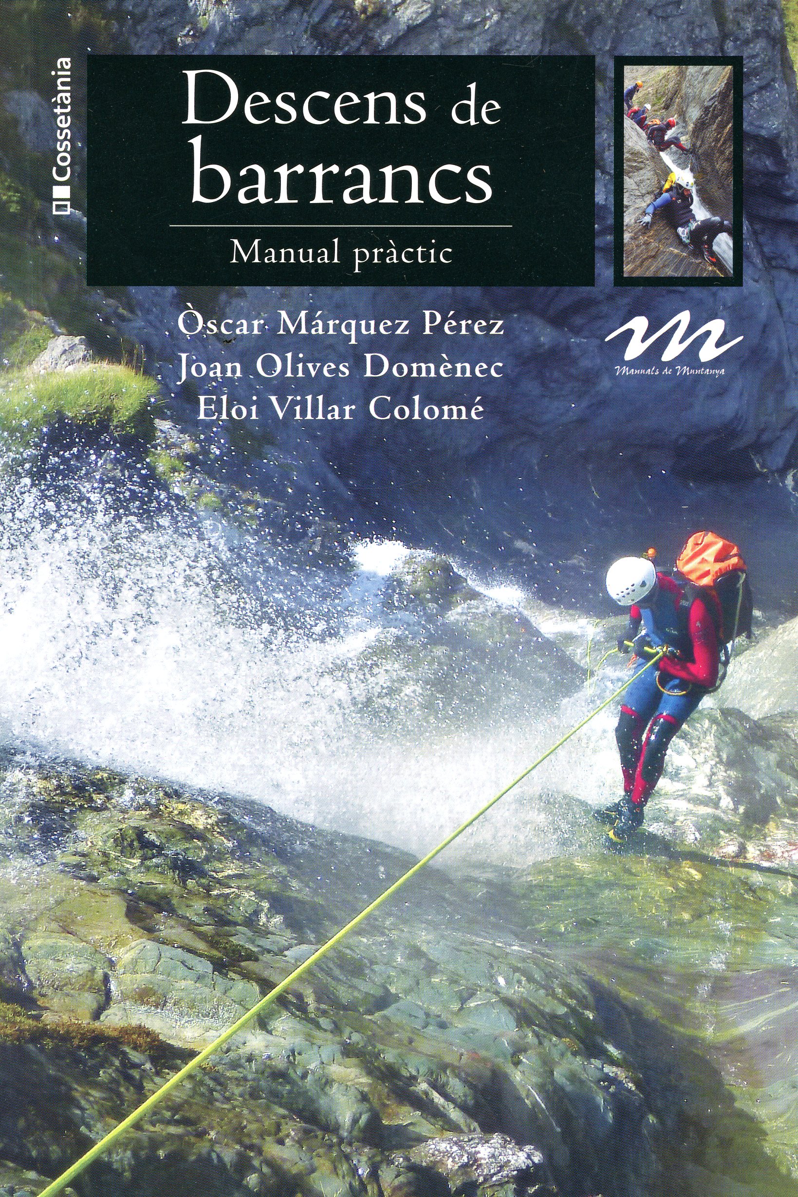 Descens de barrancs : Manual pràctic - Portada